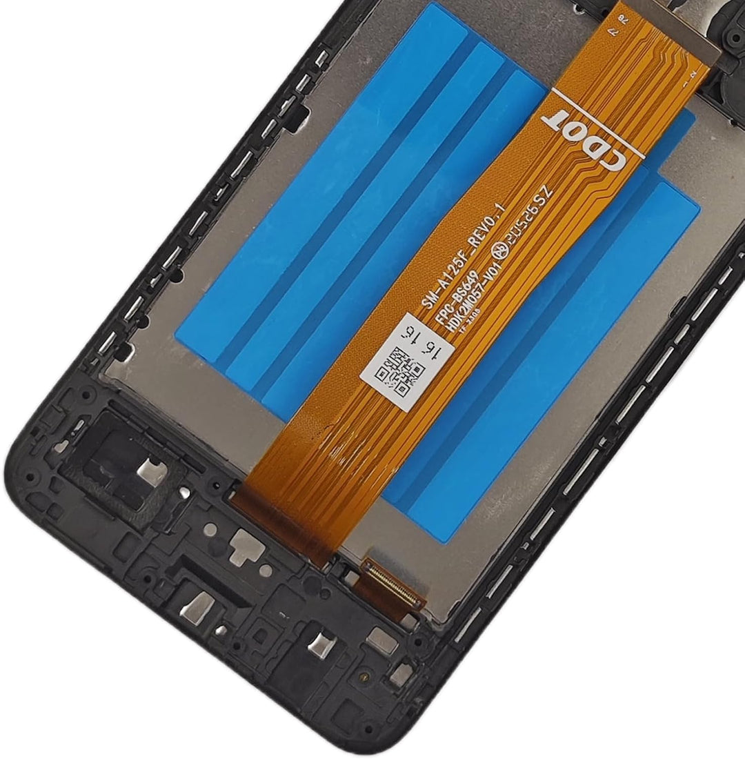 Für Samsung Galaxy A12 Bildschirm mit Rahmen für Samsung a12 a125u Bildschirm Kit s125dl a125a LCD D