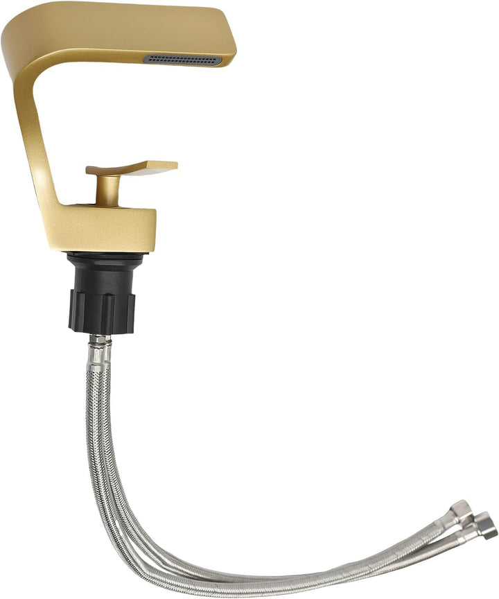 bad wasserfall armatur waschtischarmatur modern Design badezimmerarmatur elegant für Waschtischarmat