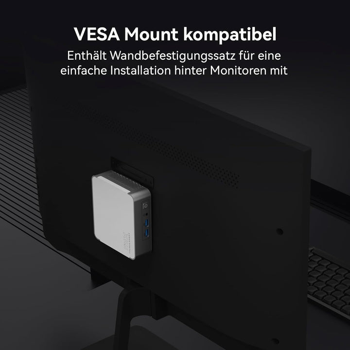 Thunderobot Mini Pc MIX2 R7 8745HS CPU, 32 GB 5600MHz DDR5 RAM 1 TB SSD Mini Desktop Gaming Coumpute