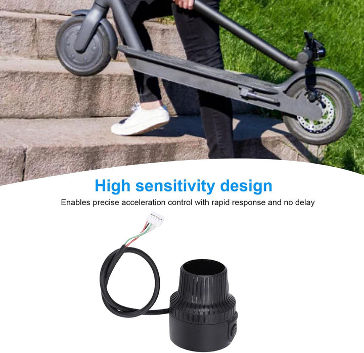 E-Scooter Gashebel für KuKirin G2 G3 G4, Elektroroller Daumengas Beschleuniger Ersatz Hohe Empfindli
