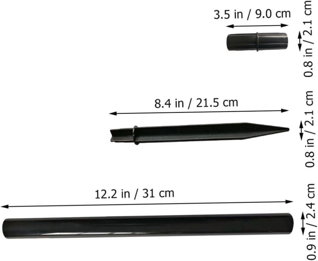 Yardwe Solarleuchten Zubehör Set - 15 Stück Erdspiess Verlängerung Adapter Verbindungsteile Für Flam
