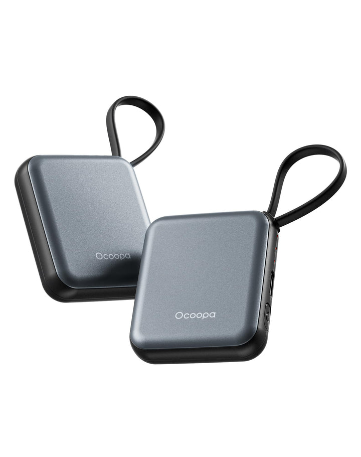 OCOOPA Handwärmer Elektrisch 2er Set, 3 Stufen Wärme, Schnelles Aufheizen, 4000mAh Taschenwärmer Wie