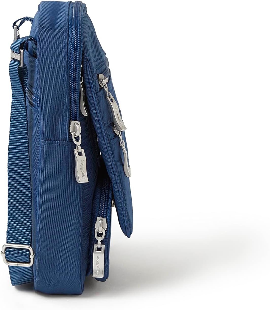 Baggallini RFID Journey Crossbody Pazifik, Pazifik