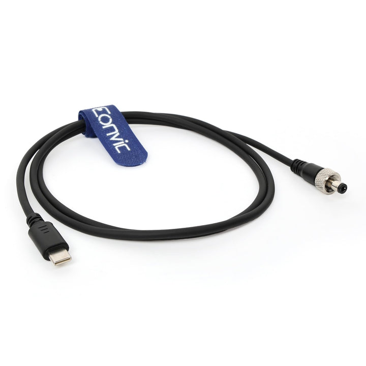 Eonvic USB 3.1 Typ C auf Verriegelung DC Power Jack PD Stromkabel für Atomos Ninja V Zwo ASI gekühlt