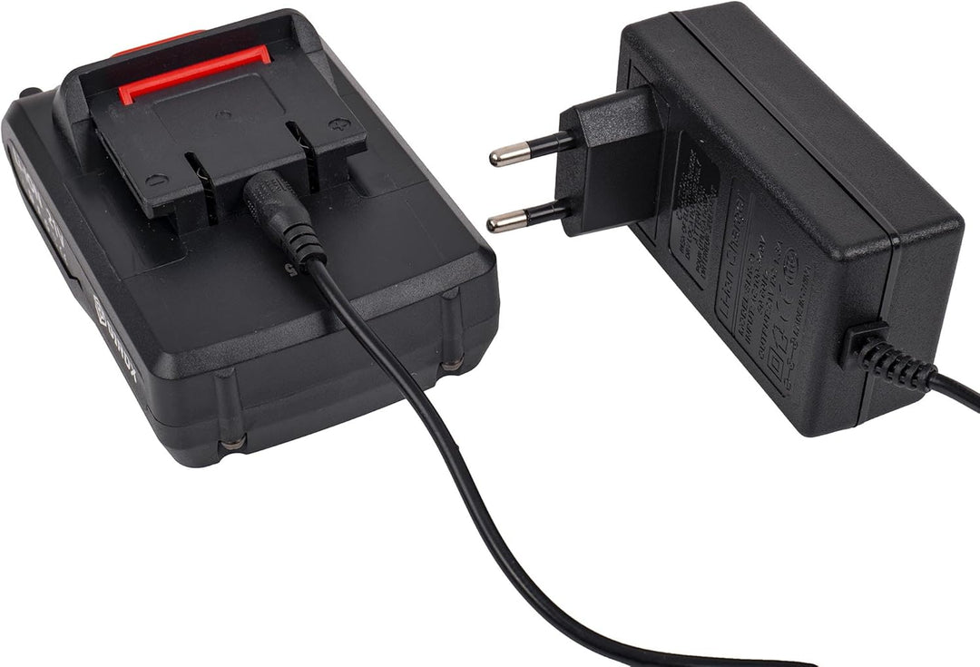 smartPrint Akkuschrauber 21V (35 Nm) – Akku-Bohrschrauber Set mit 2 x 2,0Ah Akkus, 2-Gang, LED-Licht