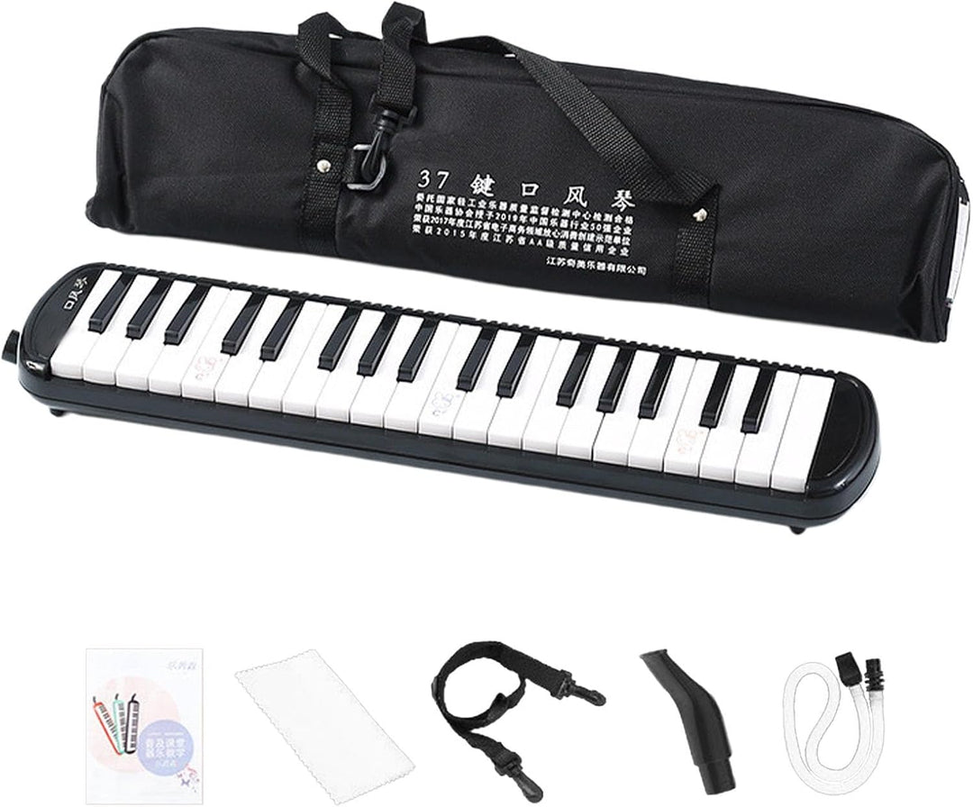 Melodica 32 Tasten | Melodica Instrument mit 2 Mundstücken | 32 Tasten Keyboard Harmonium Instrument
