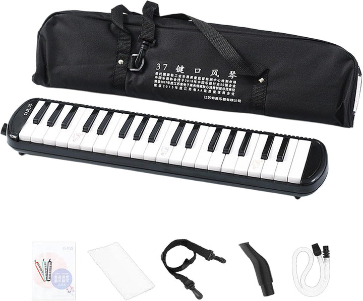 Melodica 32 Tasten | Melodica Instrument mit 2 Mundstücken | 32 Tasten Keyboard Harmonium Instrument