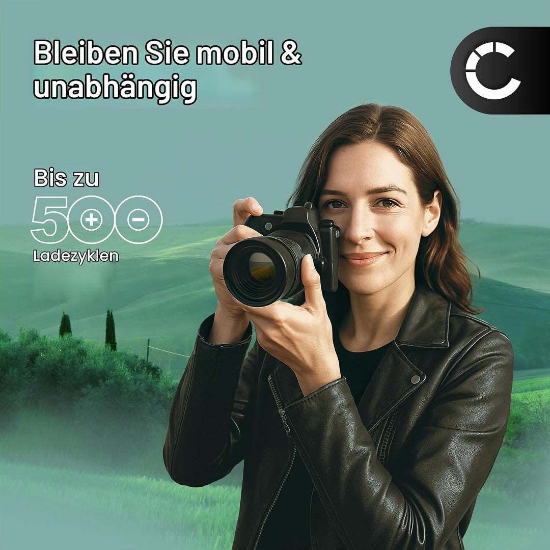 CELLONIC 2X Kamera Ersatzakku BP-511,-512,-514,BP-508 für Canon EOS 5D EOS 50D, EOS 40D, EOS 30D 300