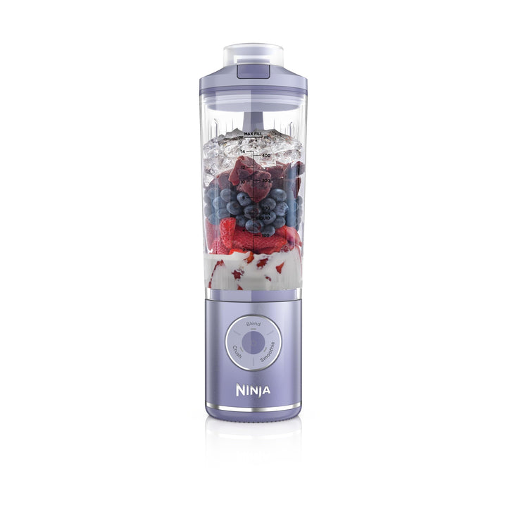 Ninja Blast Max Tragbarer Mixer/Blender/Smoothie Maker, 570 ml, wiederaufladbar, Mixbecher & auslauf