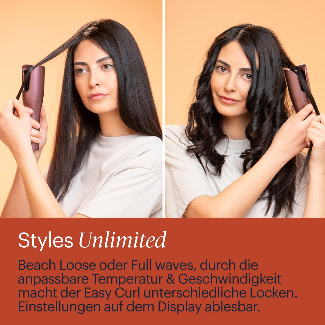 Grundig EasyCurl, automatischer Lockenstab, HS 6230, grosse und kleine Locken, lange und kurze Haare