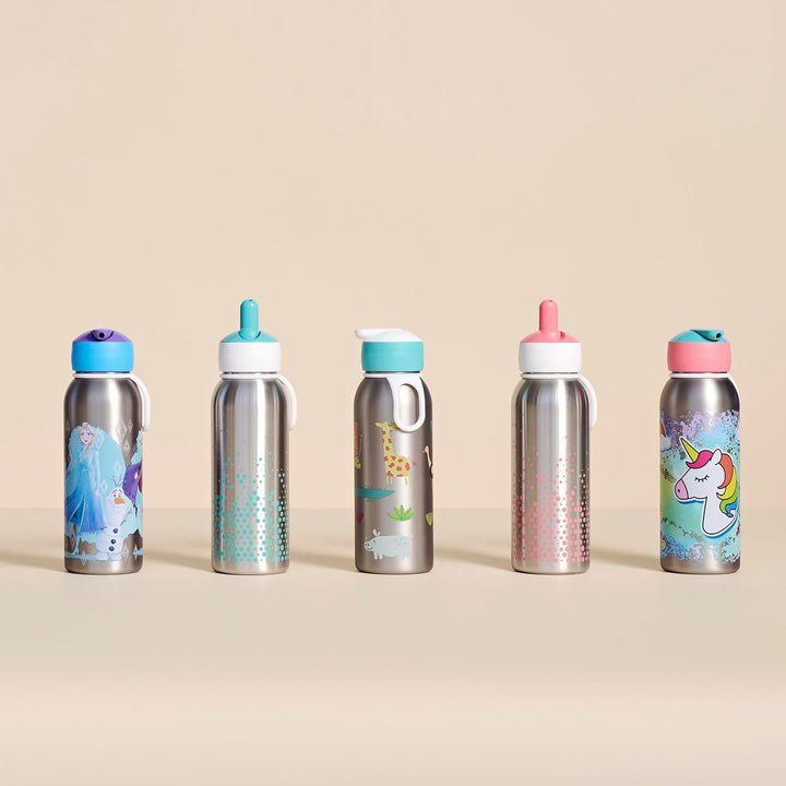 Mepal - Thermoflasche Flip-up Campus - Isolierte Trinkflaschen für Kinder - Edelstahl Thermosflasche