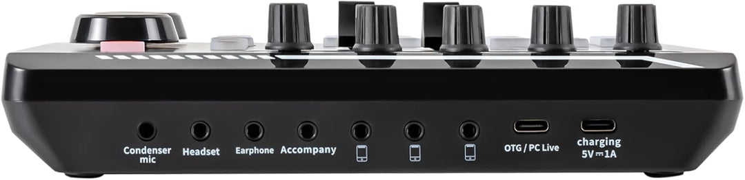 Streaming-Mikrofon, Podcast-Mikrofon-Set, USB-Nieren-Kondensator-Mikrofon, Audio-Mixer-Set mit Sound