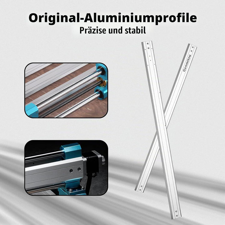 Genmitsu 4040-PRO X-Achsen-Erweiterungskit, 4040 Upgrade auf 6040, CNC-Zubehör für 4040-PRO CNC-Fräs
