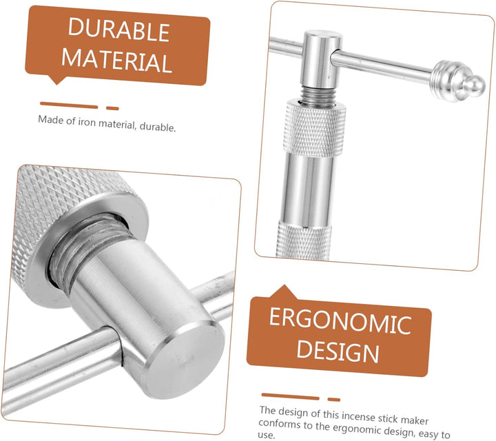 Tonextruder Räucherstäbchenhersteller Manuell Ergonomisch Geformt rutschfest für Heimwerk Zubehör