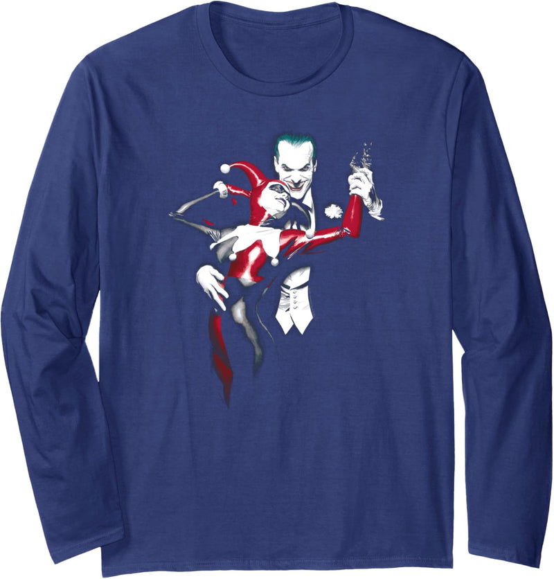 Batman Harley and Joker Langarmshirt