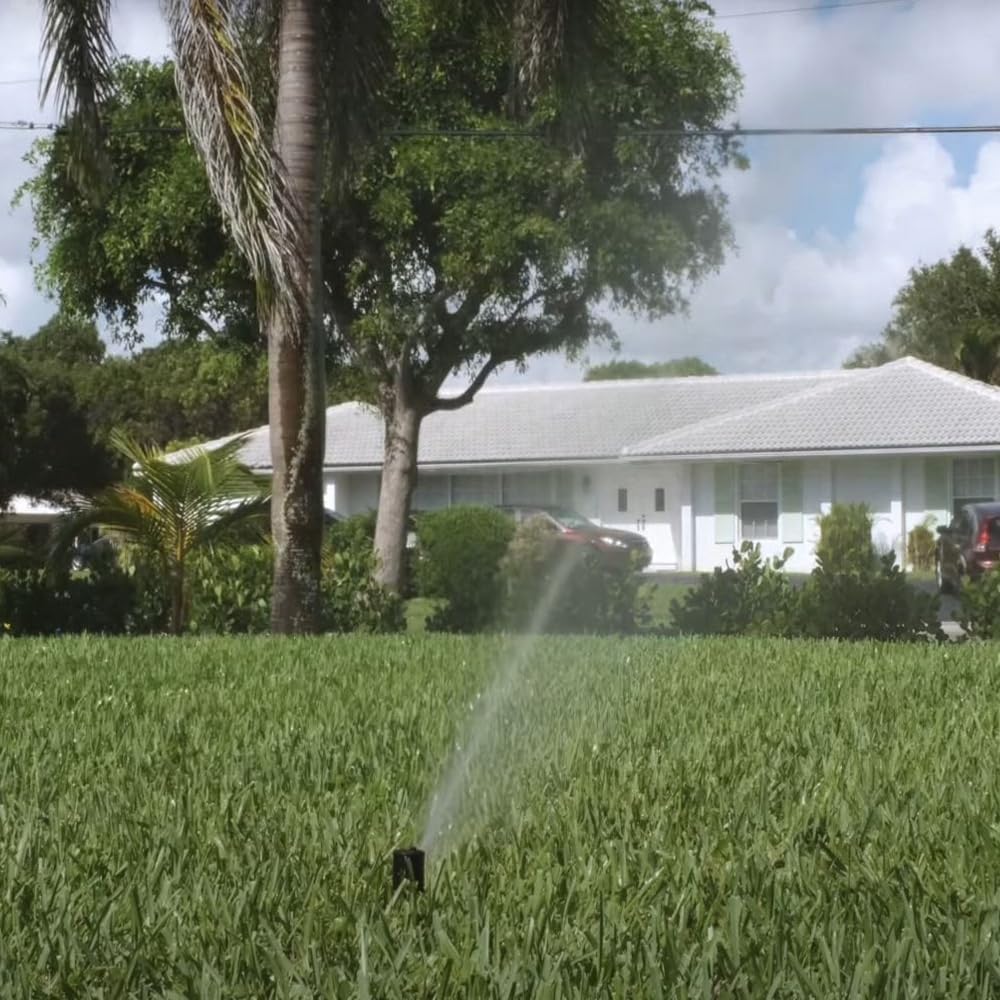 Suinga 4 x ASPERSOR KRain Superpro 3/4 Zoll, Reichweite 7,9 bis 14,9 m. Packung mit 4 verstellbaren