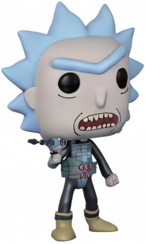 Funko 28450 and Morty S4 POP Vinylfigur: Rick & Morty: Prison Escape Rick, Multi, 3, 75 Zoll