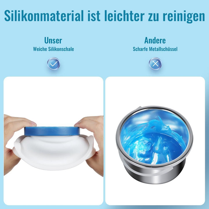 Waxing Set LCD,2 Heizmodi Haarentfernung Wachswärmer 4 Wachsbohnen 20 Holzspateln,Reservierbare Heiz
