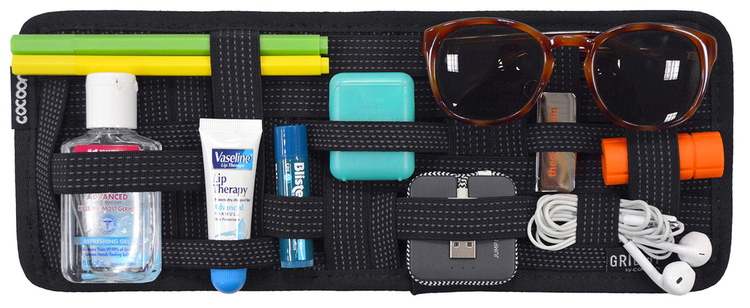 Cocoon GRID-IT - Sonnenblende Organizer mit elastischen Bändern / Auto Zubehör / KFZ Organizer / Mul