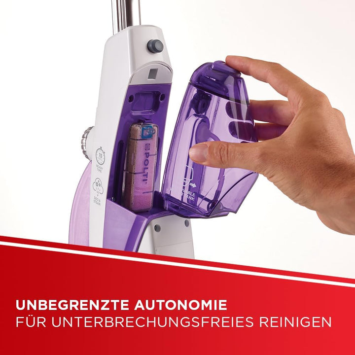 Polti Vaporetto SV440_Double PTEU0274 Dampfbesen mit doppelter Funktion: tragbarer Dampfreiniger und