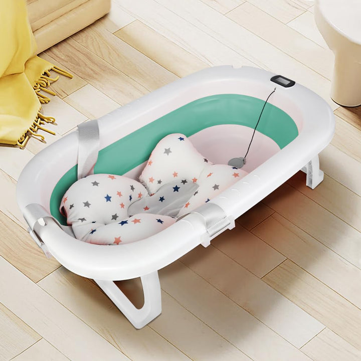 Faltbare Babywanne, Babybadewanne Babywanne Reisedusche Badebecken Duschwanne für Neugeborene &amp; Klei