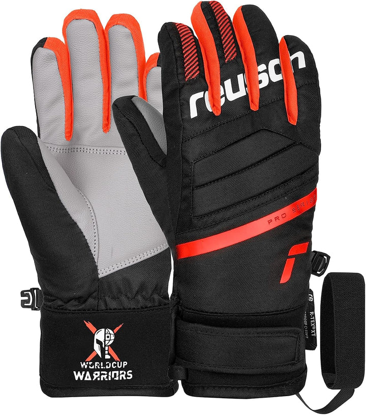 Reusch Unisex Jugend Kinder Handschuhe Warrior R-tex Xt Junior Warm, Wasserdicht, Atmungsaktiv 4 sch