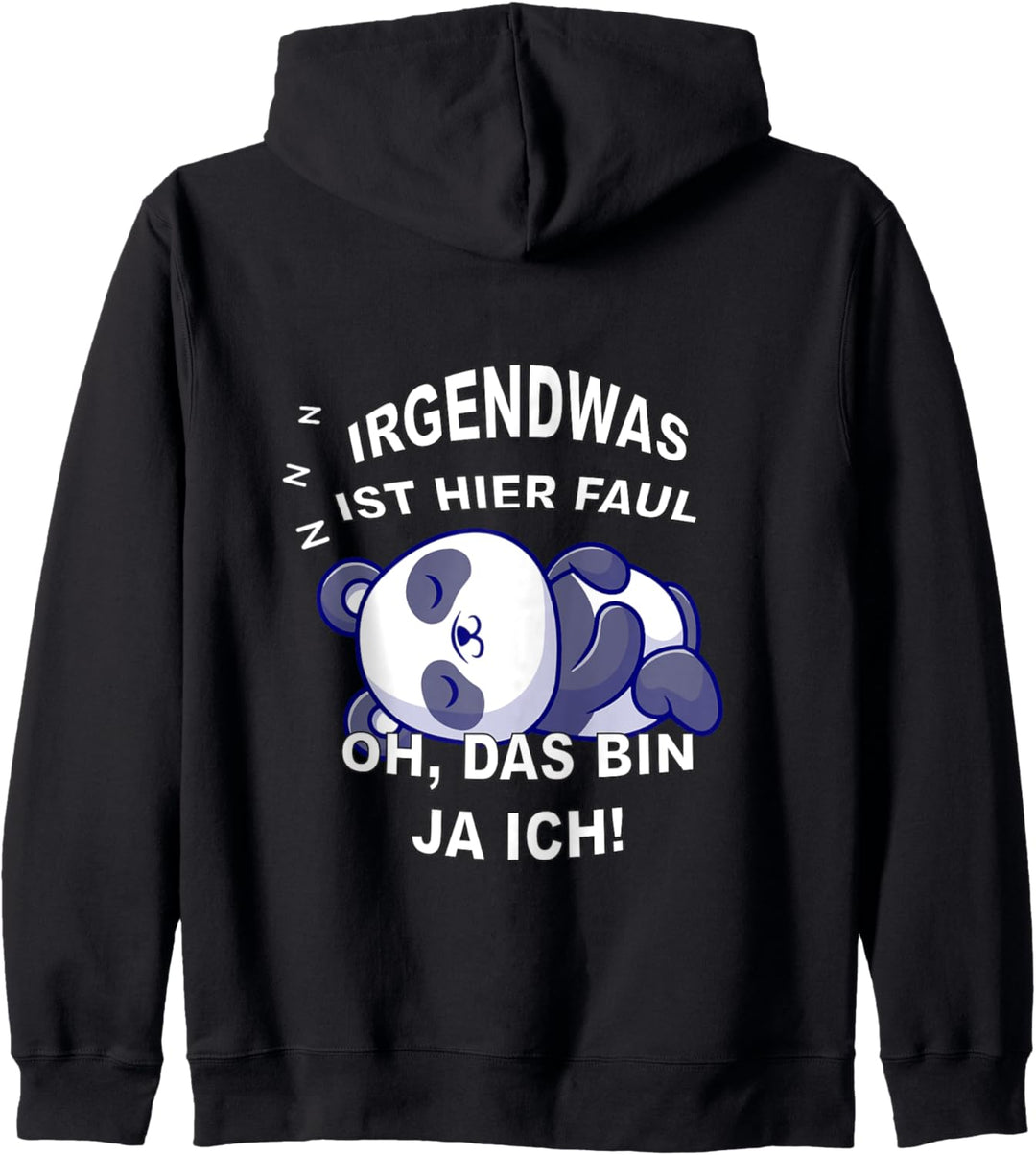 Süsser Panda mit Spruch Kapuzenjacke
