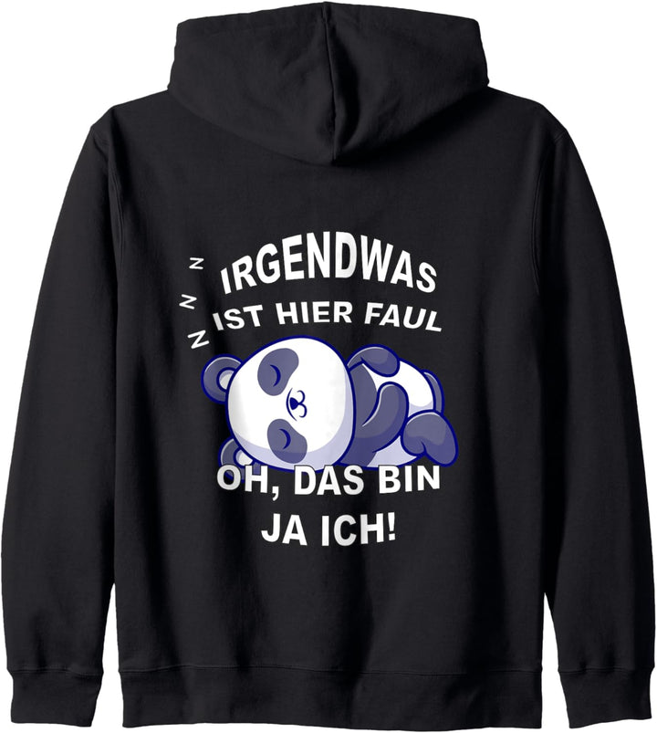 Süsser Panda mit Spruch Kapuzenjacke