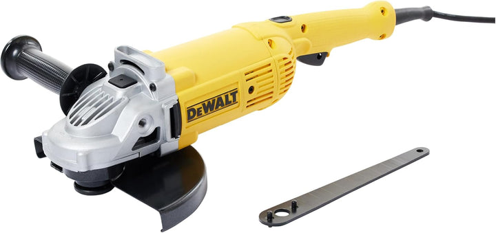 Dewalt 2.200 W 230 mm Winkelschleifer DWE492 (leistungsstarker Motor, Sanftanlauf, Schutzhaube, Zusa