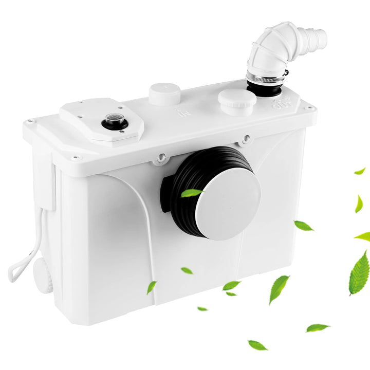 Herrselsam 700W Schmutzwasserpumpen 4/1 Hebeanlage Fäkalienpumpe 190L/min Kleinhebeanlage Haushaltsp