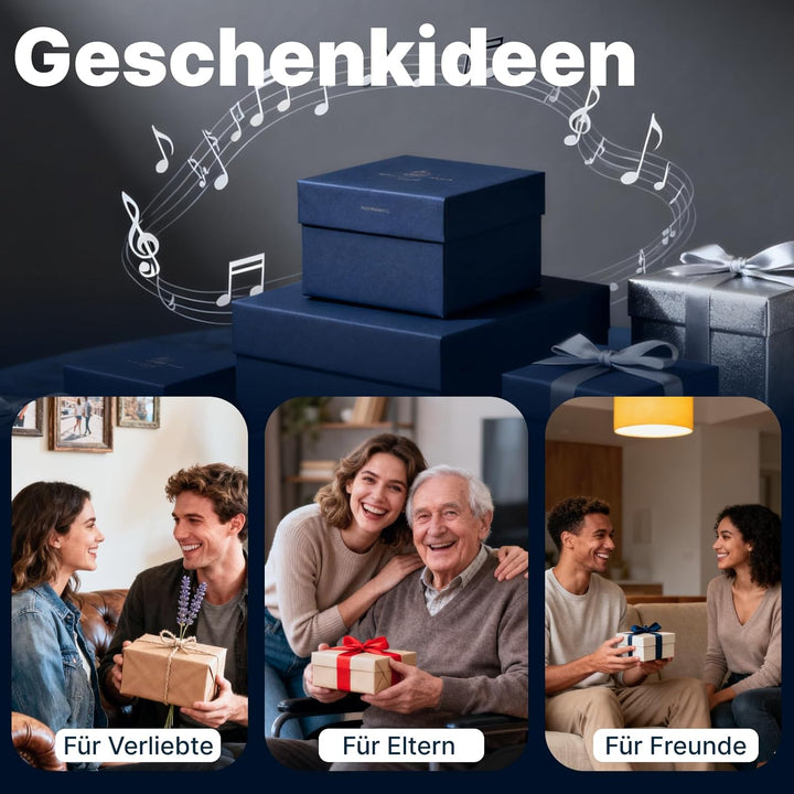 Hmusic H25 Bluetooth 5.4 Kopfhörer Nackenband, 200 Std Akku, IPX5 Wasserdicht, Magnetischer Im-Ohr O