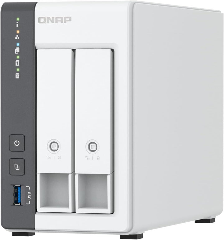 Qnap TS-216G | 2-Bay, Quad-core ARM CPU, 4GB RAM. 2.5GbE NAS