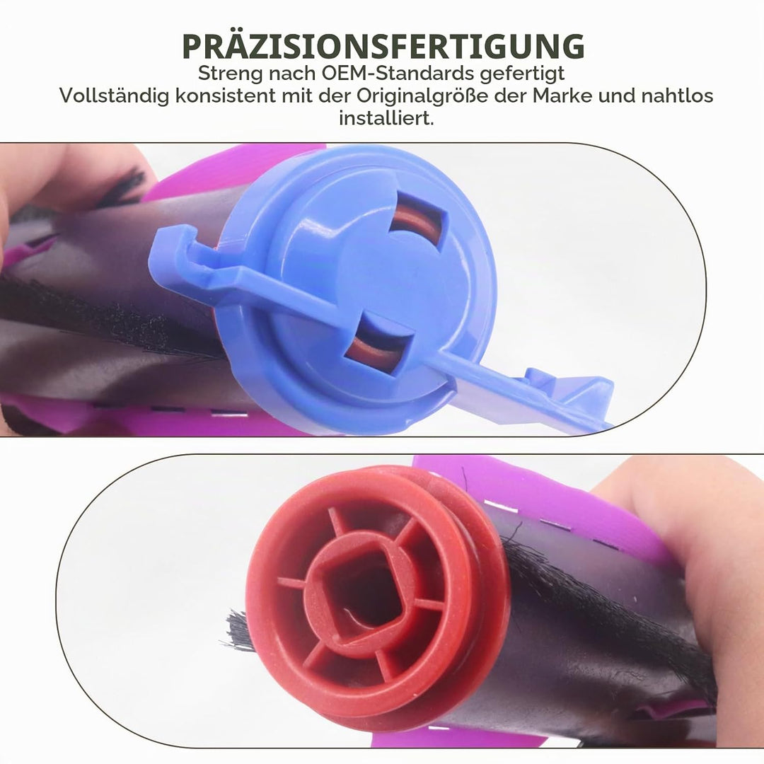 2er-Set Hauptbürstenersatz für Shark PowerDetect AV2820AE / AV2820S、Shark Detect Pro RV2820AE, und k