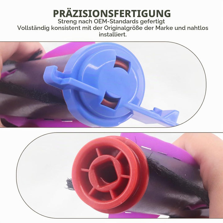 2er-Set Hauptbürstenersatz für Shark PowerDetect AV2820AE / AV2820S、Shark Detect Pro RV2820AE, und k