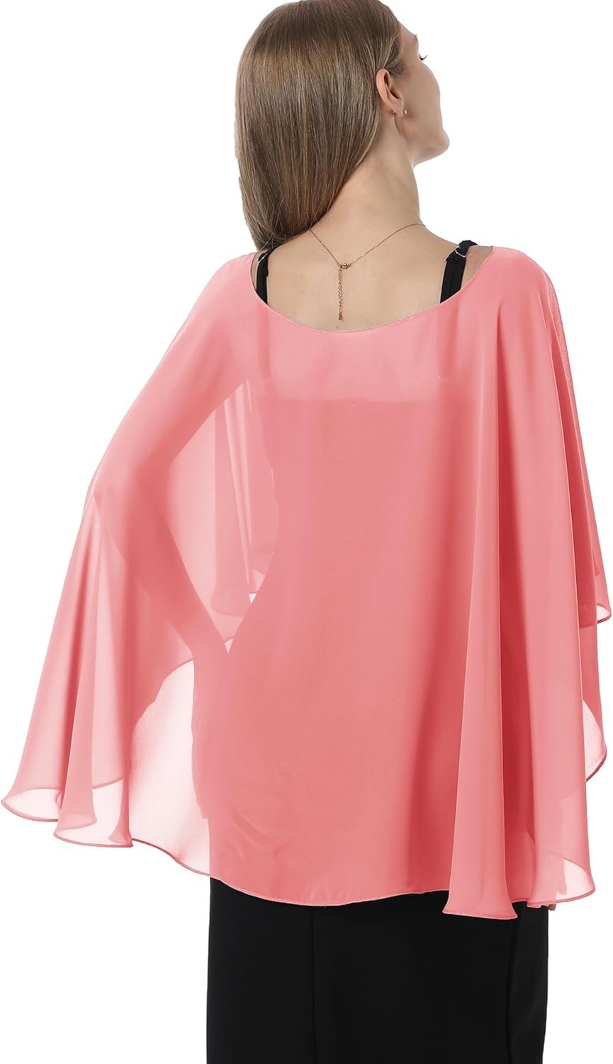 Hotshawl Damen Pashmina-Schal Einheitsgrösse Koralle, Einheitsgröße Koralle