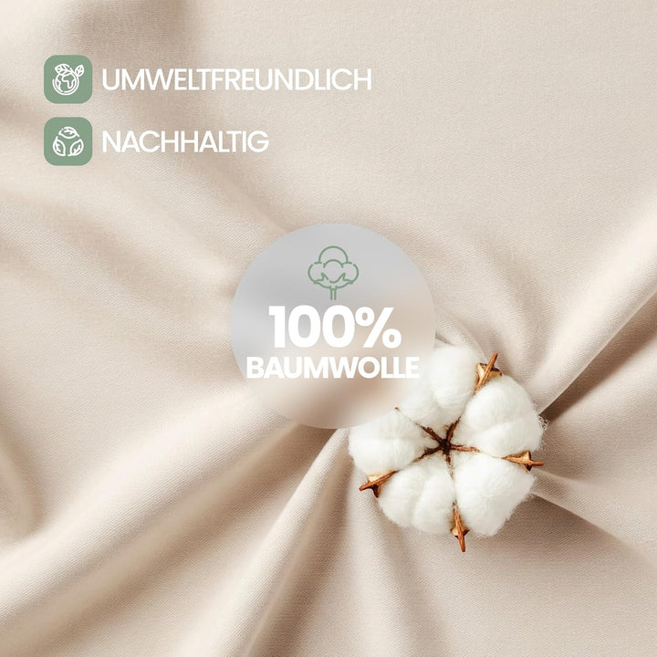 moderner Brotkorb aus Stoff | Brottasche | Brötchenkorb | Brotkorb modern! (Beige), Beige