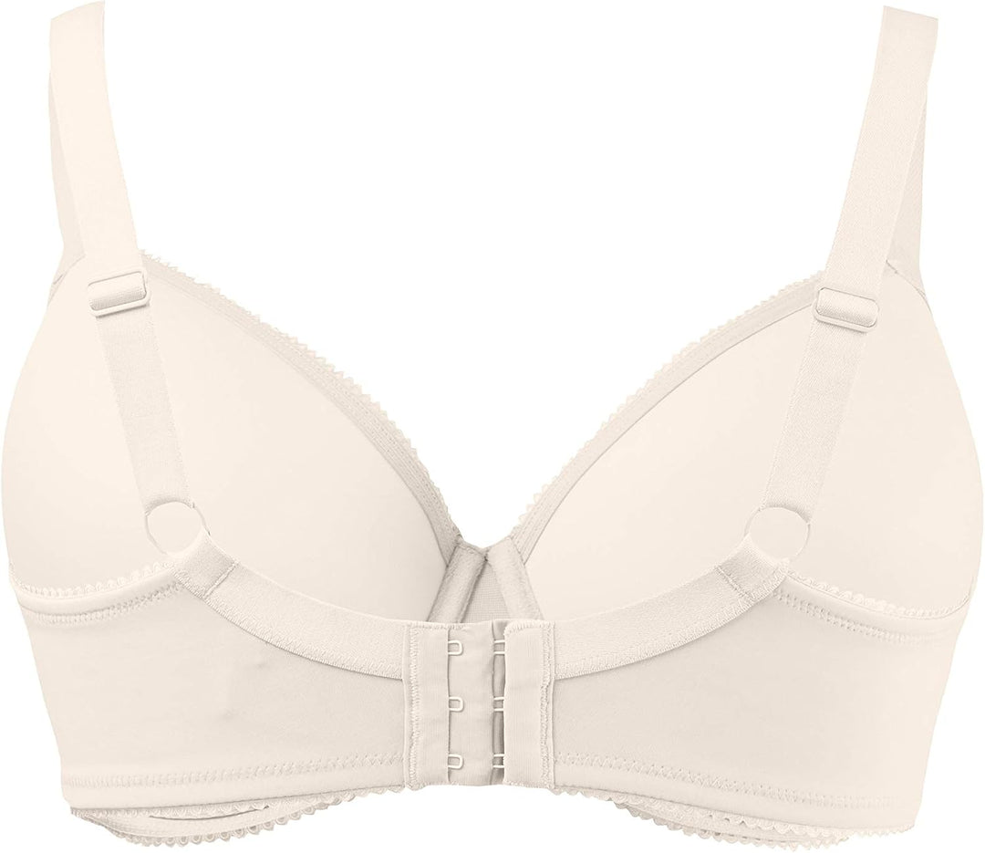 Ulla Popken Damen Basic, Rundhalsausschnitt, Slim, Baumwolle T-Shirt, 80F Braun