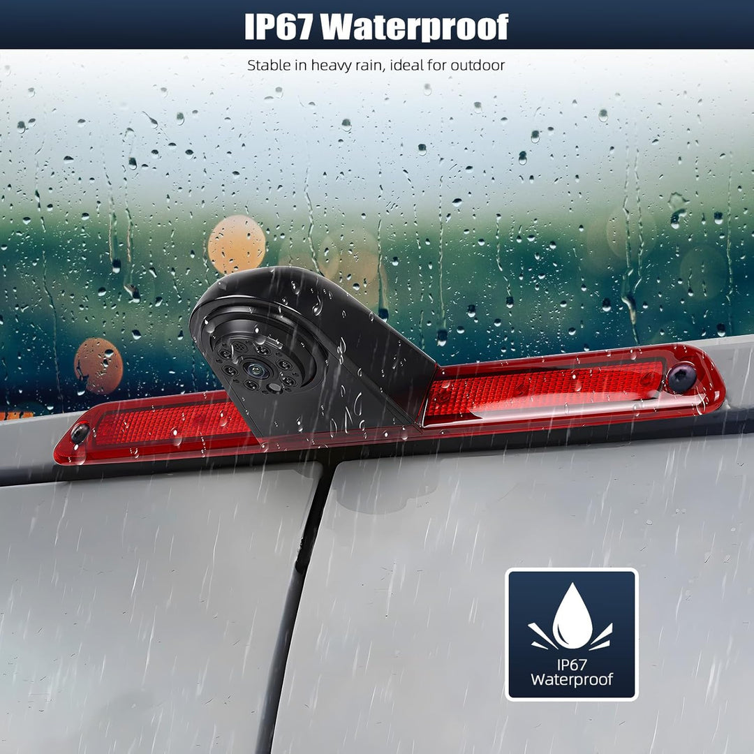 720P HD Rückfahrkamera für Mercedes Sprinter 2006-2019 & VW Crafter 2007-2019, 140° Weitwinkel, IP67