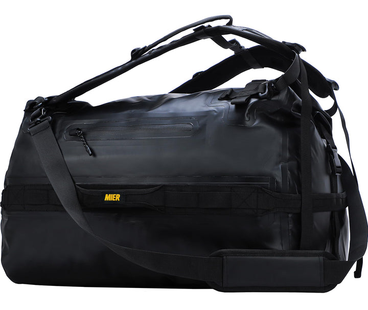 MIER Wasserfeste Reisetasche Duffle Bag mit Rucksackfunktion Rolltop Sporttasche für Seesack, Schwim