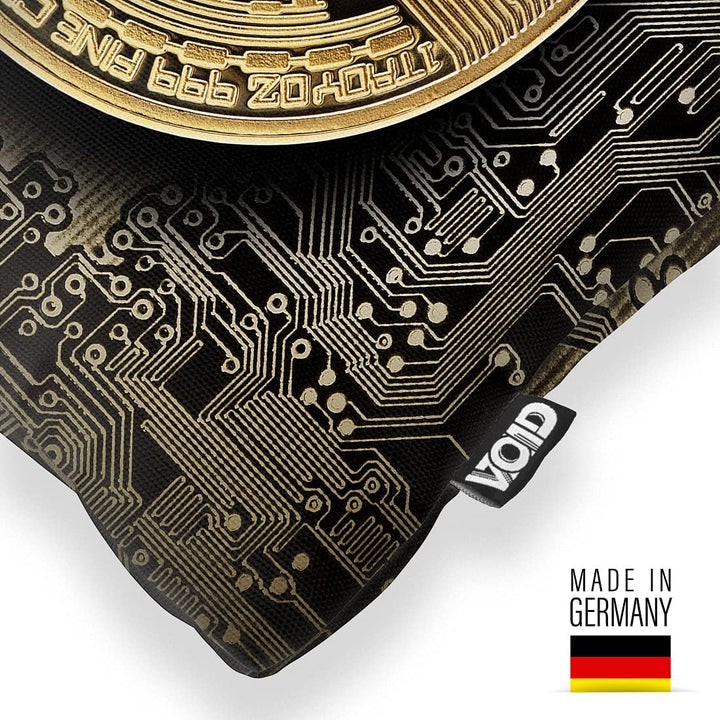 VOID Bitcoin Krypto Digital Kissenbezug Kissenhülle Sofakissen Kissen Deko Outdoor-Kissen Dekokissen