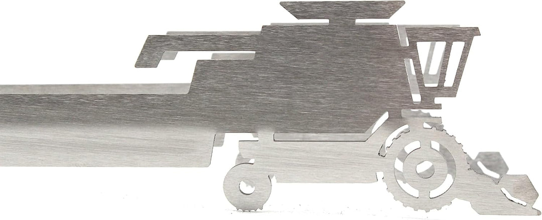 Grillzange Motiv Mähdrescher, spülmaschinengeeignet, Geschenkidee, Männergeschenk, Geschenk Landwirt