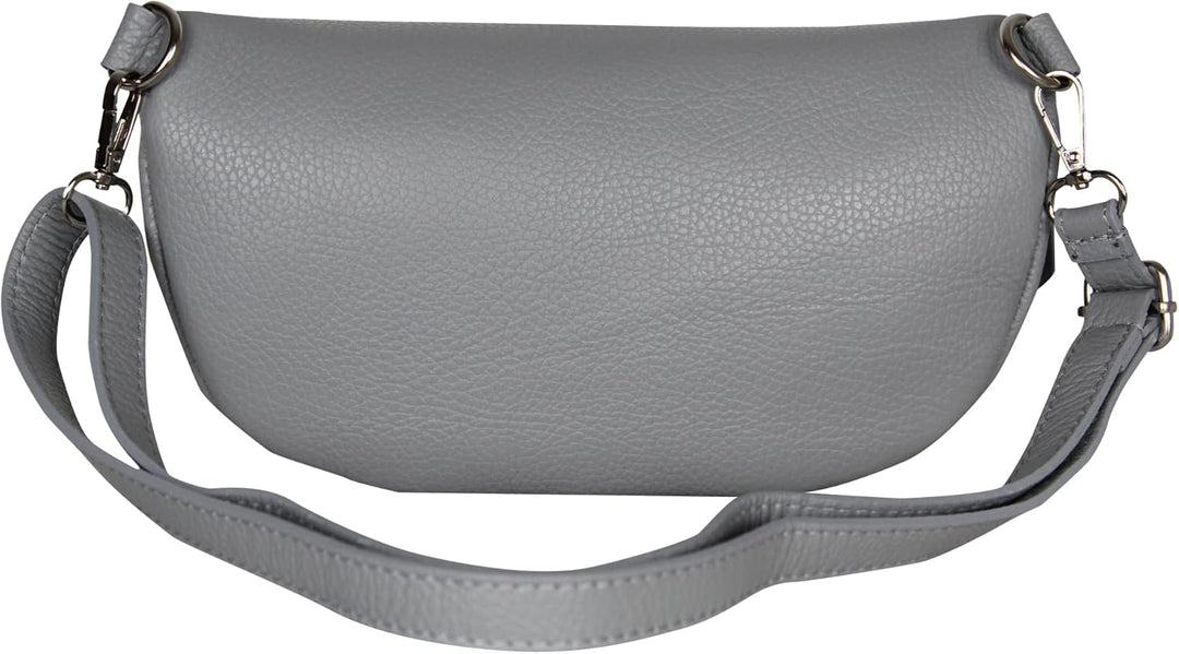 AmbraModa GLX2 - Damen Herren Unisex kleine Hüfttasche Gürteltasche Bauchtasche Umhängetasche aus Ec