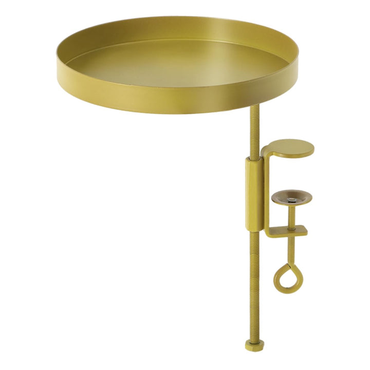 Esschert Design Blumentopfhalter mit Klemme Rund Golden M