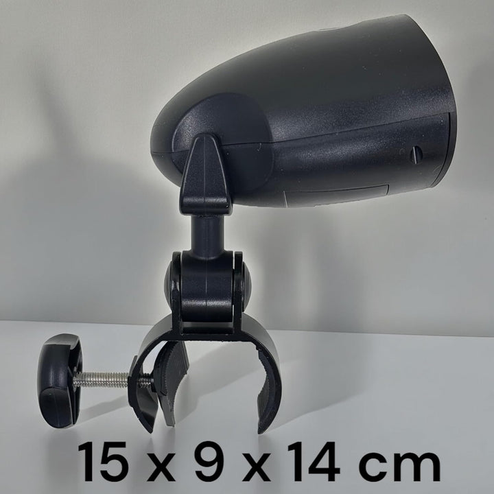 MIJOMA Robuste Grilllampe mit 10 Superhellen LEDs, 180° Flexibler Schwenkmechanismus, Praktische Tou