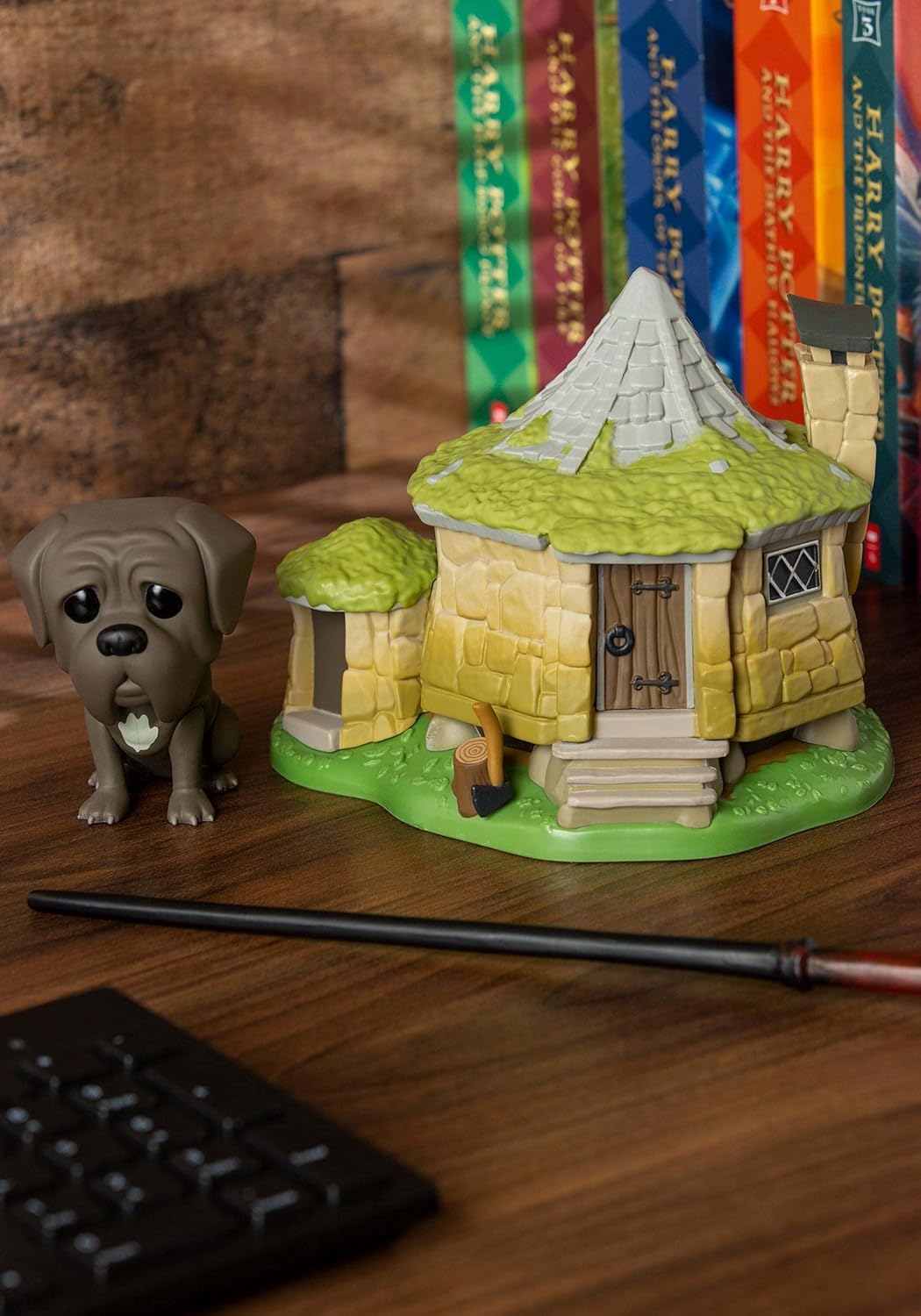 Funko Pop! Town: Harry Potter-Hagrid's Hut mit Fang - Vinyl-Sammelfigur - Geschenkidee - Offizielle