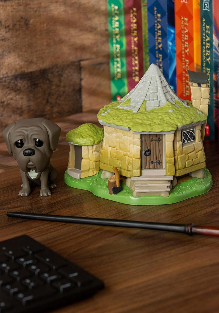 Funko Pop! Town: Harry Potter-Hagrid's Hut mit Fang - Vinyl-Sammelfigur - Geschenkidee - Offizielle