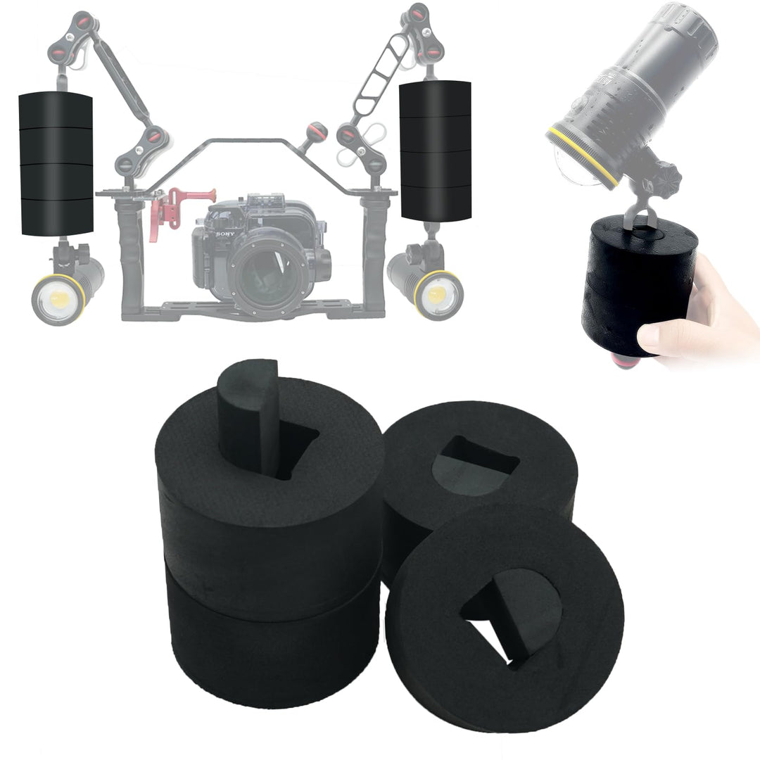 nitescuba FAXS Jumbo Float Kit Auftriebsschwimmer für Ultralight / INON / Sea&amp;Sea Arms/WEEFINE Arms