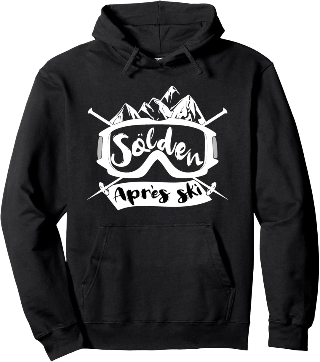 Sölden Apres Ski, Skifahrer Geschenk, Winterulaub - Sölden Pullover Hoodie