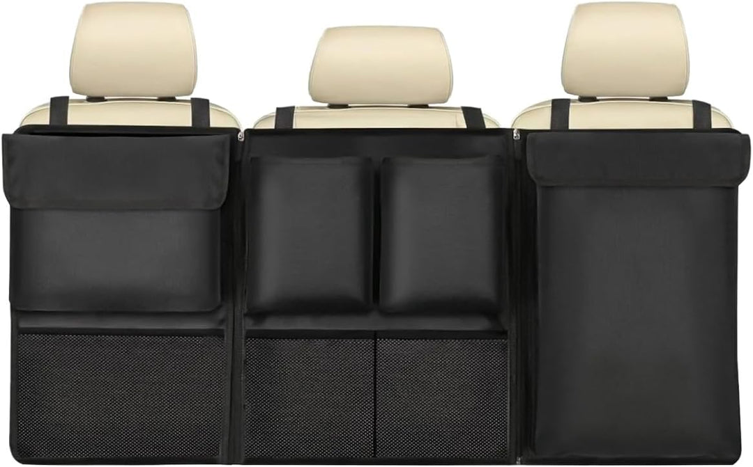 CGEAMDY Multifunktionale Auto Organizer Rücksitz, Kofferraum Organizer Auto, Oxford Tuch Auto Koffer