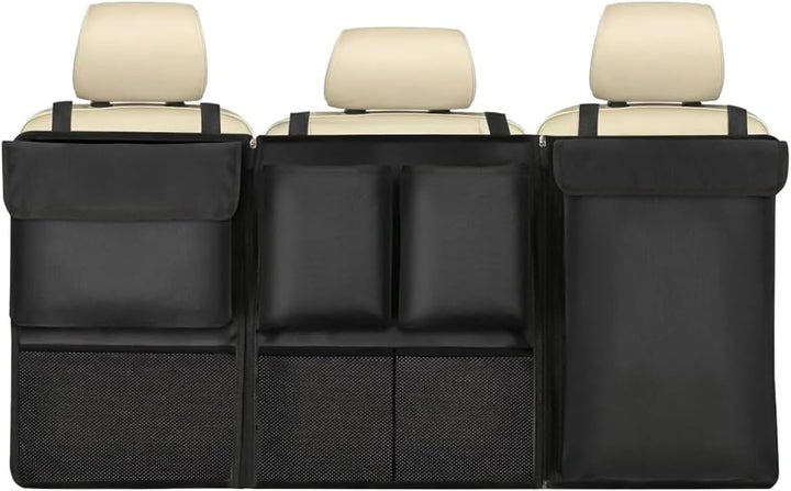 CGEAMDY Multifunktionale Auto Organizer Rücksitz, Kofferraum Organizer Auto, Oxford Tuch Auto Koffer